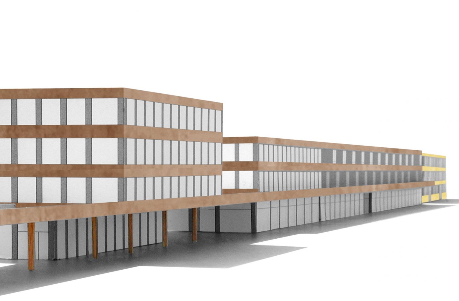 Railway Station Baar with shops, offices and apartments Gigon Guyer
