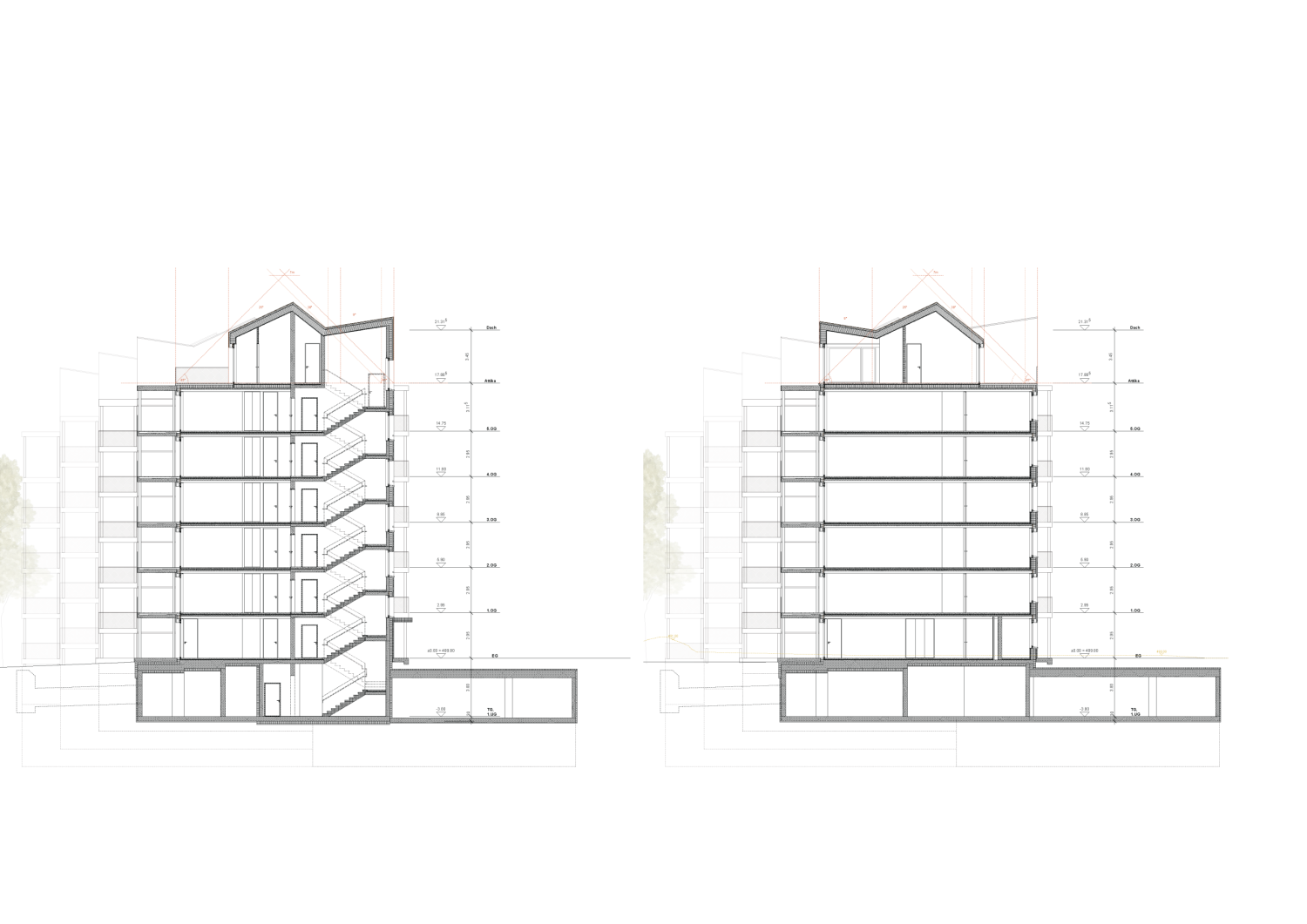 Cross section Q2 + Q3