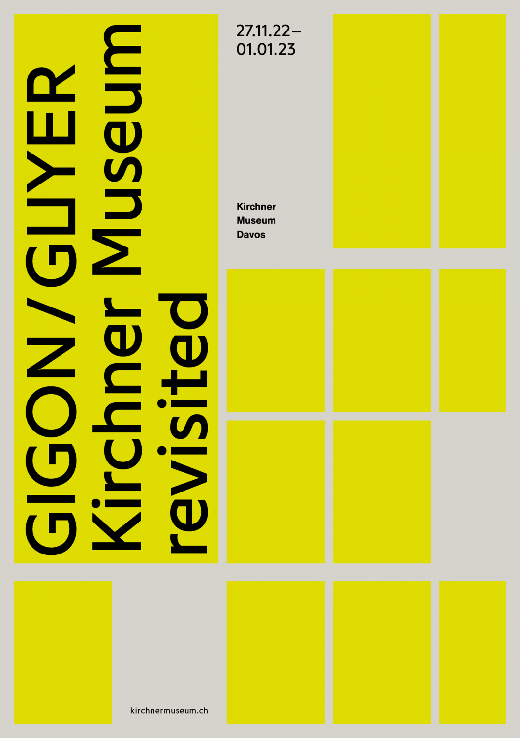 «GIGON/GUYER. Kirchner Museum revisited» Einzelausstellung post image