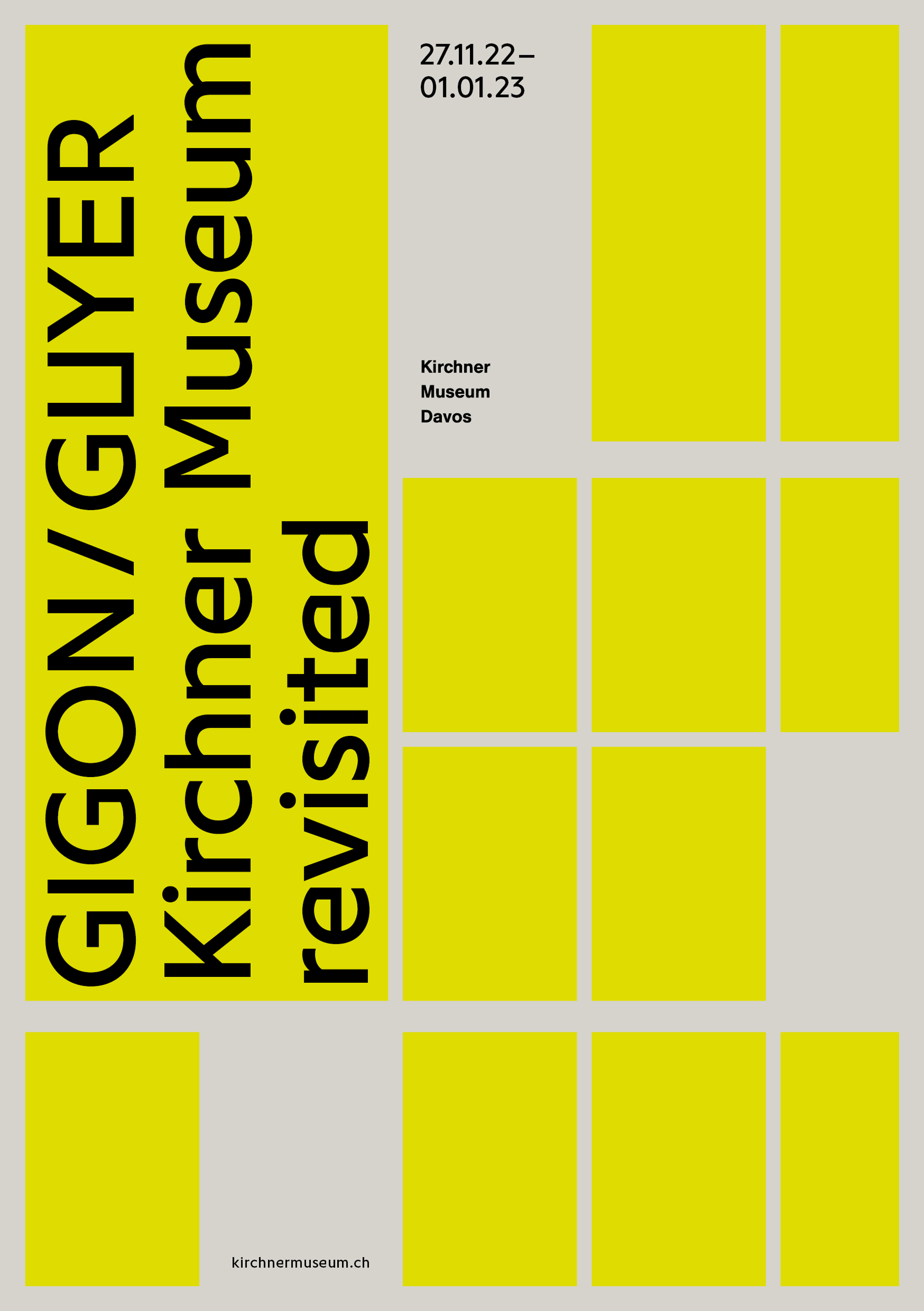 «GIGON/GUYER. Kirchner Museum revisited» Einzelausstellung