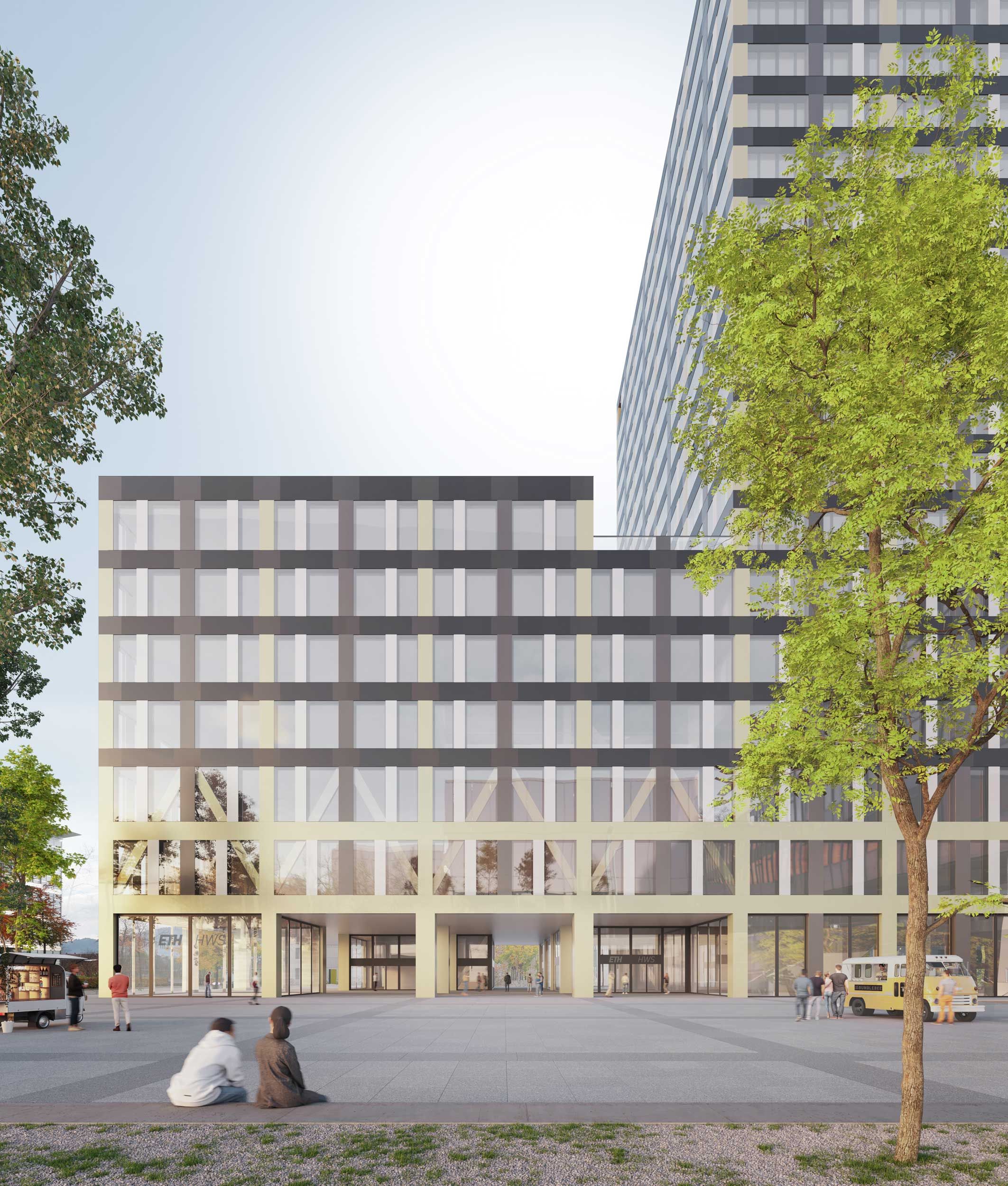 ETH Zurich HWS New Teaching and Research Building, Campus Hönggerberg
